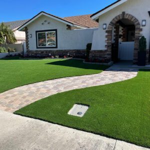 Synthetic Turf front yard