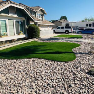 Synthetic Turf and Hardscape