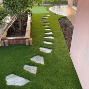 Synthetic Vision Turf with Stones